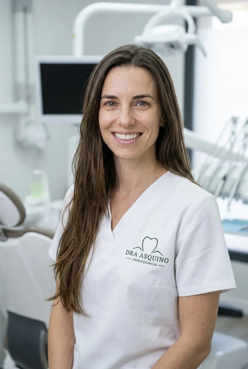 Dra. Natalia Asquino, periodoncista
